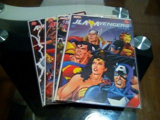 Jla Vs Avengers 1 - 4 2004 Full Run Dc/marvel Comics