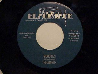 Rare 1st Press Northern / Sweet 45 By The Informers Listen