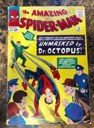 The Spider - Man 12 Marvel Silver Age