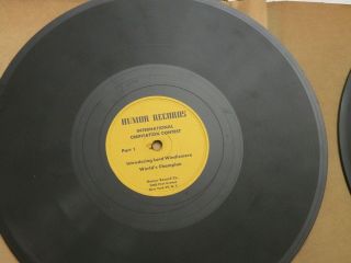 2 (of 3) 10 " 78 Rpm,  Lord Windismere 