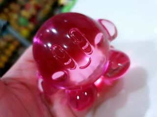 Rare Japan Nintendo Kirby Acrylic Crystal Figure