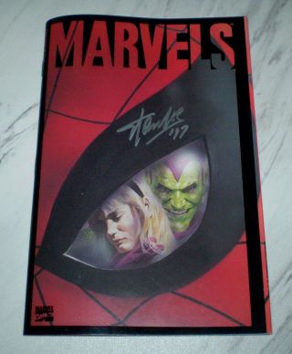 Marvels 4 Nm/mt 9.  8 Unrestored 1994 Spider - Man - Stan Lee Signed