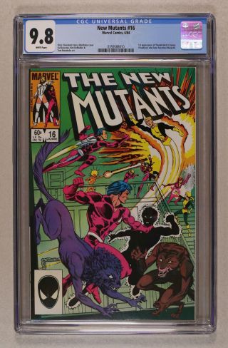 Mutants (1st Series) 16 1984 Cgc 9.  8 0359588010
