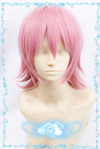 516 Daiya No A/ace No Diamond Kominato Haruichi Short Pink Cosplay Wig