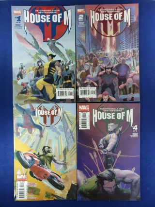 House Of M (2005) Issues 1 - 8 Complete Run,  Variants - One Shots - Vf/nm