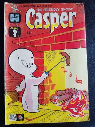 Casper The Friendly Ghost 42 1962 Harvey Comics Vg/fine