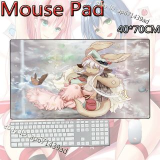 Made In Abyss Nanachi Mousepad Mouse Mat Mice Pad Gaming Playmat Gifts