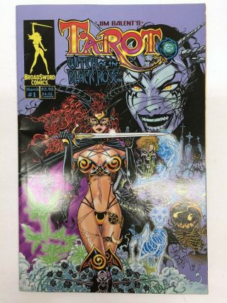 Tarot Witch Of The Black Rose 1 (2000 First Print) Jim Balent Broadsword Comics