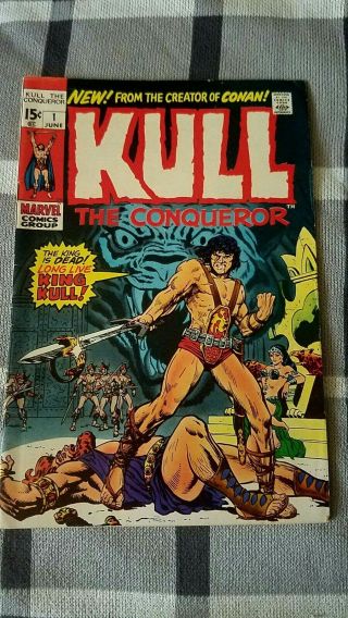 Kull The Conqueror Marvel Comics Number 1 First Issue Comic Book