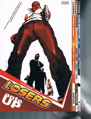 The Losers By Andy Diggle & Jock Tpbs Volumes 1 Through 4 Dc Vertigo Comics