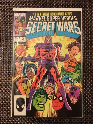 Marvel Heroes Secret Wars 1 - 12 (1984,  Marvel) With Spider - Woman Card 9.  8 8