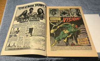 AVENGERS 57 1968 Marvel 1ST SA VISION Death of Ultron JOHN BUSCEMA VG,  4.  5 3