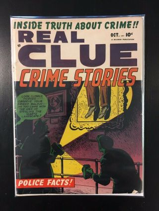 Real Clue Crime Stories Vol 6 8 - Hillman Comics October 1951 - Golden Age