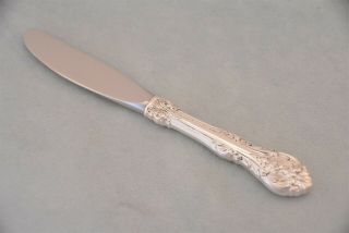 Gorham King Edward Sterling 6 - 1/4 " Hh Modern Blade Butter Knife Spreader No Mono
