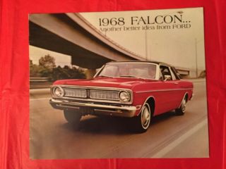 1968 Ford " Falcon " Car Dealer Sales Brochure