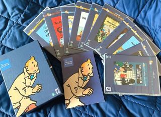 The Complete Adventures Of Tintin 10 Disc Dvd Set Herge
