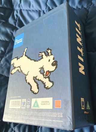 THE COMPLETE ADVENTURES OF TINTIN 10 disc DVD set Herge 4