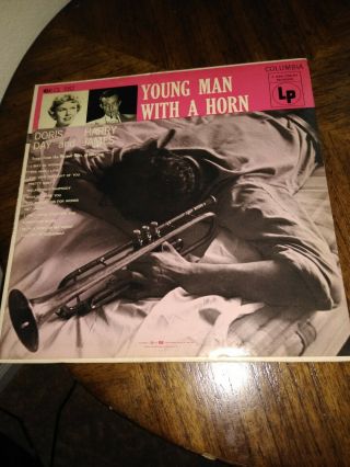 Young Man With A Horn Doris Day Harry James Vinyl Lp 1958 Columbia Cl582