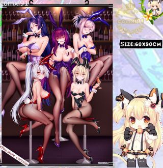 Hot Fate/grand Order Anime Sexy Poster Wall Scroll Art Home Decor Gift 60 90cm