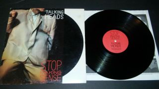 Talking Heads ‎– Stop Making Sense 1984 Sire