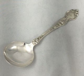 Violet By Wallace Sterling Bouillon Soup Spoon (s) - Mono S