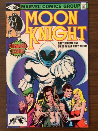 Moon Knight 1 (vol.  1) 1st Print Origin 1st App Bushman Bronze Marvel Vf/nm Key