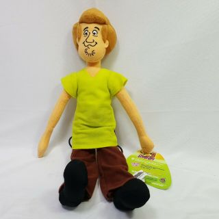 Hanna - Barbera Scooby Doo Shaggy Soft Body Cloth Doll 16 Inches Tall Tags Collect