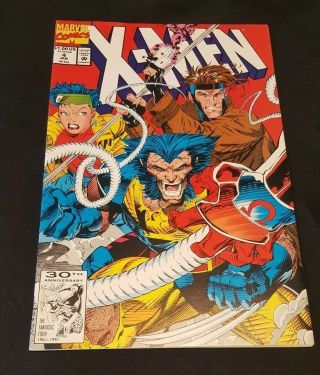 X Men 4 Key 1st Appearance Of Omega Red Jim Lee Cover Art Nm Gambit Wolverine
