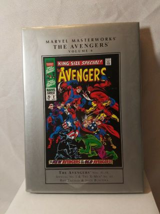 Marvel Masterworks The Avengers Volume 6 Hc King Size Special
