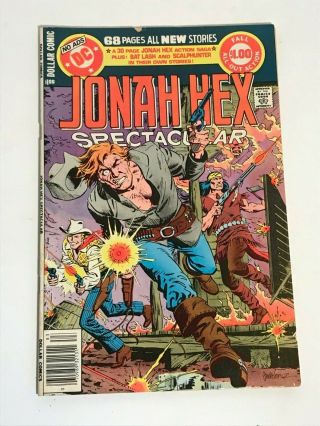Dc Special Series 16 Death Of Jonah Hex Spectacular Vg/fn Dc Comics 1979