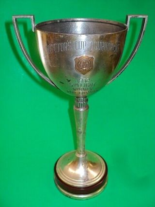 1932 Directors Cup Trophy Harding Park Golf Club Roy Corhan S.  F.  California
