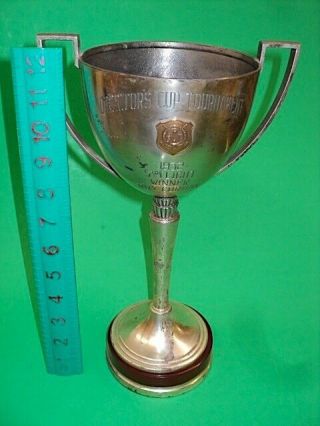 1932 Directors Cup Trophy Harding Park Golf Club Roy Corhan S.  F.  California 6