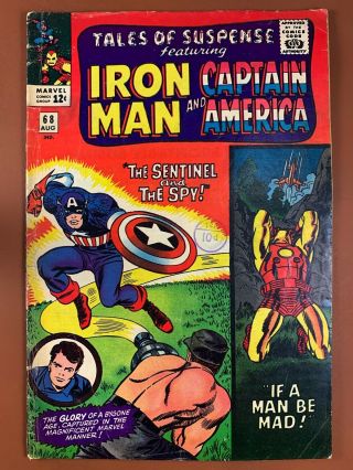 Tales Of Suspense 68 Marvel Comics Iron Man And Captain America Appearance