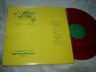 49th State Hawaii 10 Inch Lp Record No 3302 Red Vinyl Johnny Almeida,  Joe Keawe