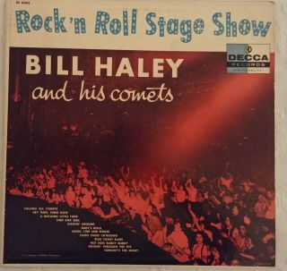 Bill Haley & His Comets - Rock N Roll Stage Show - Rare 1957 Album - Decca Dl 8345 Nm