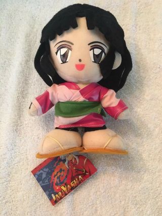 Inuyasha Sango Girl 7 " Plush Stuffed Doll Nwt Anime