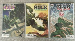 Immortal Hulk 4,  5 And 6 - Alex Ross - 1st Print - Highgrade - Nm,