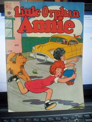 Pre - Code Goldenage Little Orphan Annie 2 Dell Comics 1948 G/vg