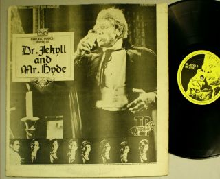 Broadcast Radio Lp - Dr Jekyll & Mr.  Hyde Fredric March - 1930s - Krfx