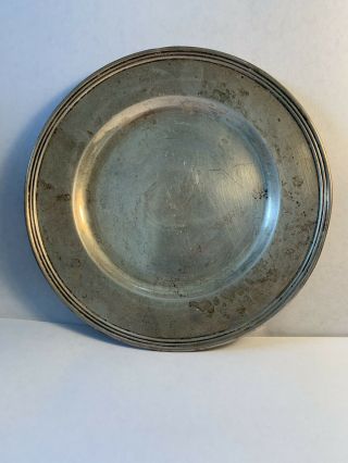 Vintage Internation Silver Co Sterling Plate 72 Grams 6” Diameter