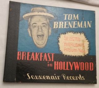 3 10 " 78 Rpm Album,  Tom Breneman 