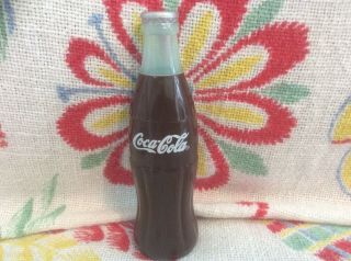Coca Cola Bottle Pencil Sharpener Coke Bottle - Shaped 4 " Tall Brown