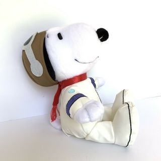 11” Hallmark Peanuts Astronaut Snoopy Space Suit Nasa Plush 50th Anniversary