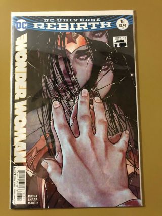 Wonder Woman 15 Jenny Frison Variant Rebirth Cover B Unread Nm Dc Comics