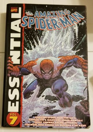 Essential The Spider - Man Volume 7 Marvel Vol.  Spider Man 138 - 160