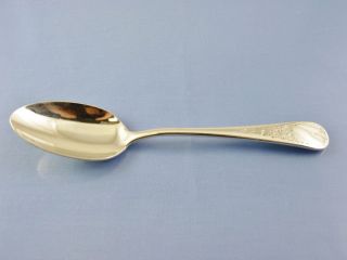 Queen Mary 1940 Oval Soup Or Dessert Spoon By Birks