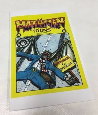 Mothman Comic On The Road Point Pleasant West Virginia Toons 3 Gibeaut Blake Wv