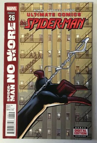 Ultimate Comics All - Spider - Man 26 Nm 2013 1st Taskmaster Black Widow Movie