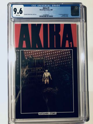 Akira 1 (1988) Epic Comics/ Marvel Key 1st Kaneda & Tetsuo Cgc 9.  6