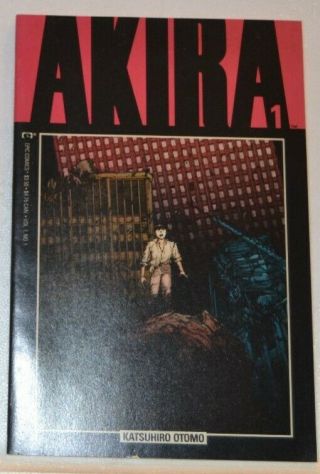 Akira 1 Epic Comics First Printing 1st Kaneda Tetsuo Katsuhiro Otomo 1988 Color